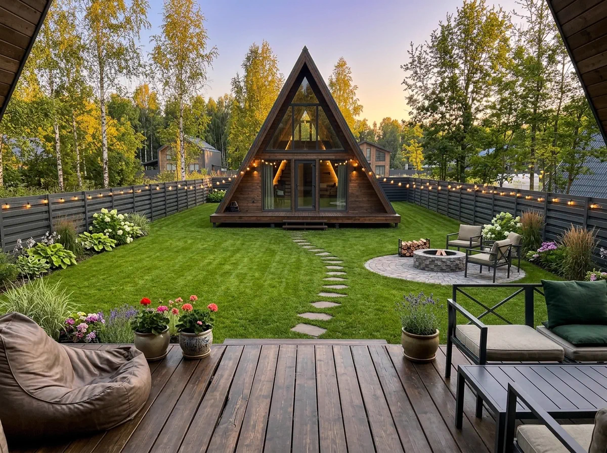 Готовый участок с дренажом